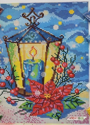 Kit Bead Embroidery Christmas Lantern 24753 photo