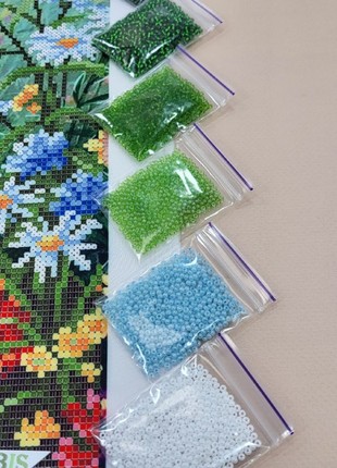 Kit Bead Embroidery Rabbit zpt-0322 photo