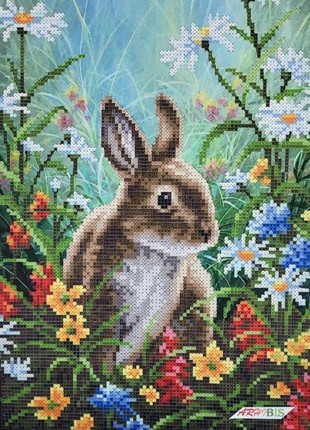 Kit Bead Embroidery Rabbit zpt-0321 photo