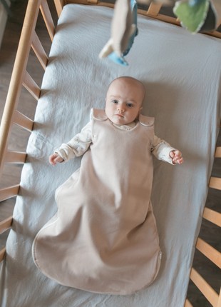 baby sleep sack (wearable blanket), size 85 (9-24 month), cocoa color