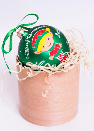 Personalized Little Boy Elf Christmas Ornament, Gift for Boys and Girls6 photo