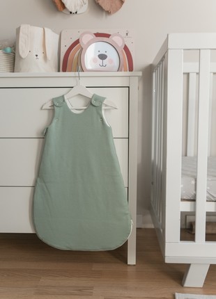 Baby sleep sack (wearable blanket), size 85 (9-24 month), pistachio color