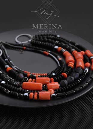 Coral luxury necklace