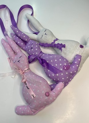 Bunny sachet with lavender.