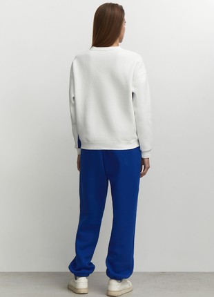 Jogger pants in blue4 photo