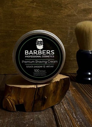 Shaving Toning Cream Barbers Black Pepper-Vetiver 100 ml1 photo