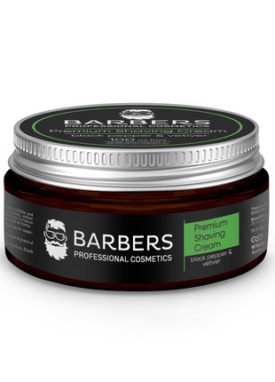 Shaving Toning Cream Barbers Black Pepper-Vetiver 100 ml2 photo