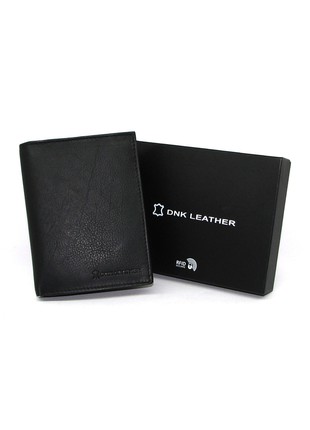 Leather wallet DNK N4-CCF blk