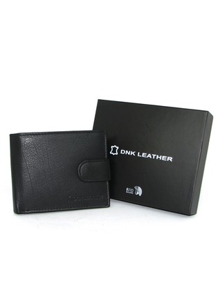 Leather wallet DNK N7L-CCF blk