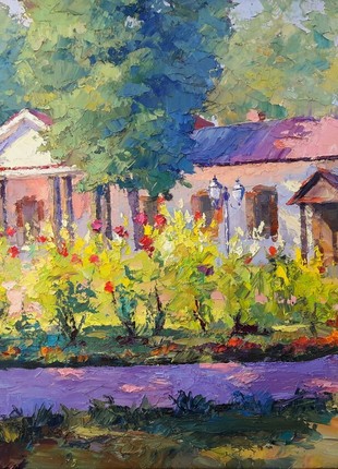 Oil painting Gogol's House Serdyuk Boris Petrovich nSerb393