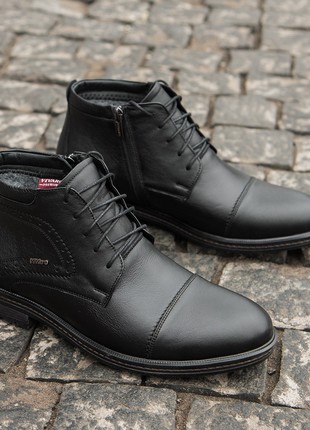 Men's leather boots "Vivaro 592" - in almost any situation