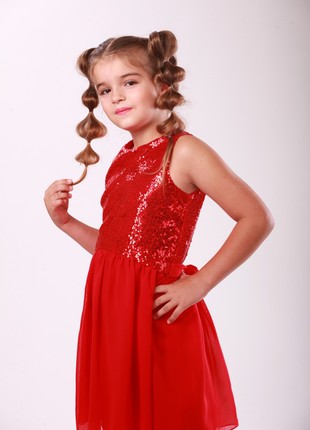 Holiday dress for girls2 photo