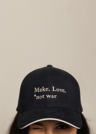 Baseball cap “Make. Love.”2 photo