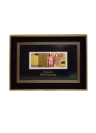 Panel "Banknote 500 EUR (euro)" in a frame 33*23 cm