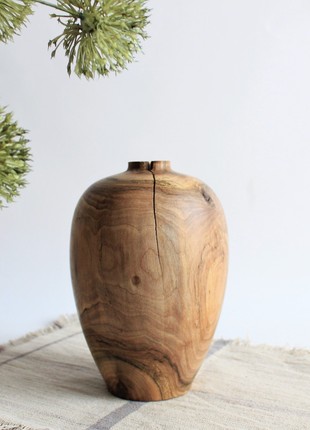 Wood vase ikebana9 photo