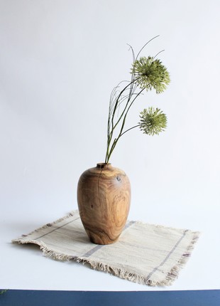 Wood vase ikebana10 photo