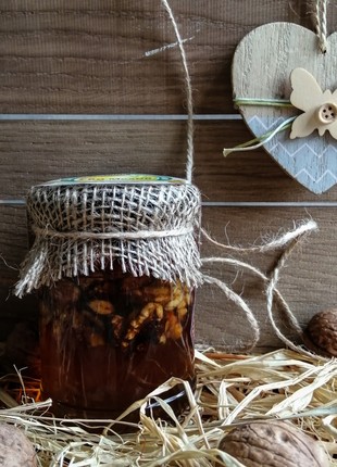 Honey with walnuts ECO-MedOK, 320 grams - set of 3 items