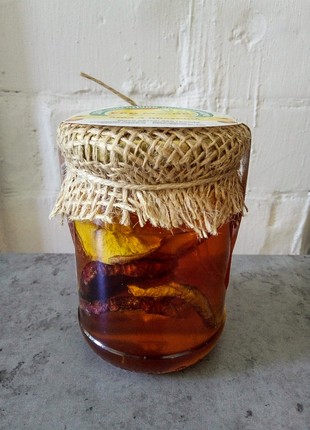 Honey with apple ECO-MedOK, 320 grams - set of 3 items