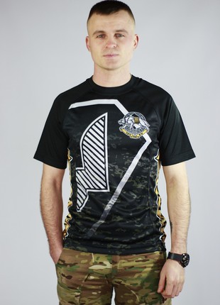 T-shirt SOF military Special Forces OF UKRAINE Colour Dark MC1 photo