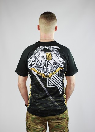 T-shirt SOF military Special Forces OF UKRAINE Colour Dark MC2 photo