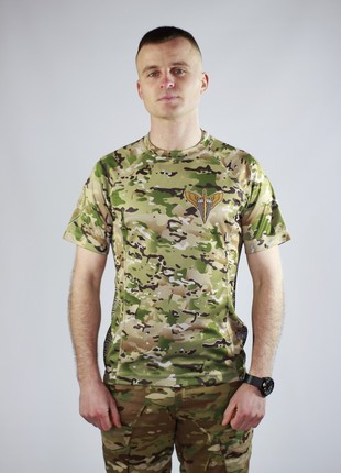T-shirt military AIRBORNE FORCES OF UKRAINE colour mc kramatan tactical design