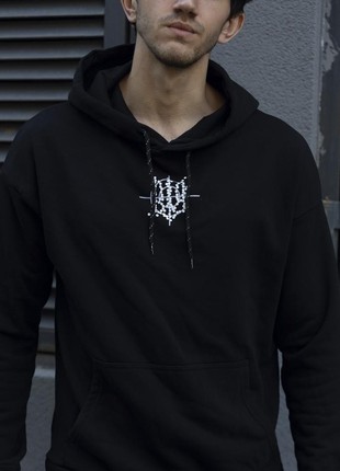 Bezlad X DimaTabu hoodie teletubbies black / three3 photo
