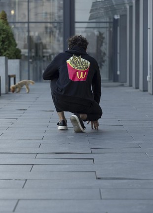 Bezlad X DimaTabu hoodie fries / five5 photo