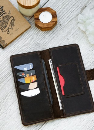 Long leather wallet7 photo