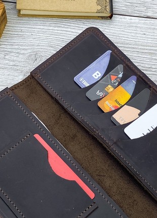 Long leather wallet6 photo