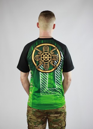 T-shirt of the Communications and Cyber Security Forces of UKRAINE KRAMATAN Tactical Design2 photo