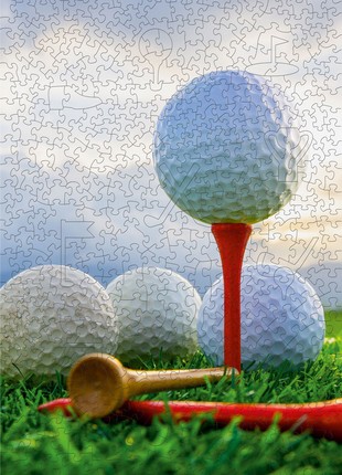 Wooden Jigsaw Puzzle - Golf - 462 pieces1 photo