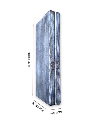 Oh! SADHU Board for Yoga from Natural Ash Wood, Rectangle, Brushing Wood6 photo
