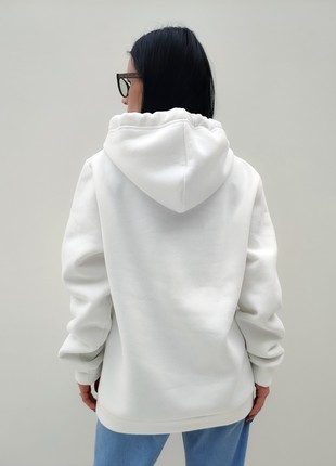 Hoodie "Volia" white2 photo