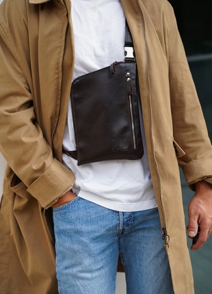 Leather men's bag Secret2 photo