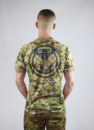 T-shirt Military Intelligence of Ukraine MC   KRAMATAN Tactical Design2 photo