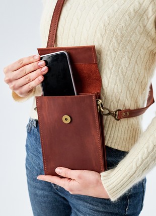 Leather crossbody bag7 photo