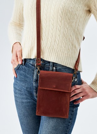 Leather crossbody bag10 photo
