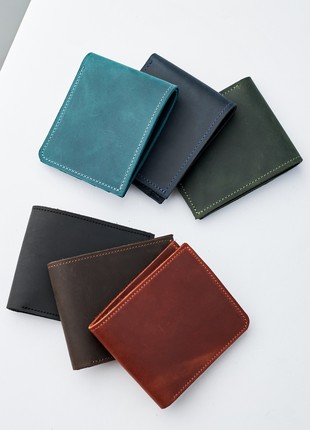 Genuine leather wallet men9 photo
