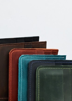 Genuine leather wallet men7 photo