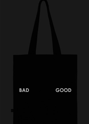 Reflective BAG | Eco-bag | Black Shopper1 photo
