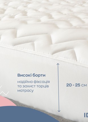 MATTRESS COVER WITH BOARD, DEN. 250, TM IDEIA 90X200X25 CM4 photo