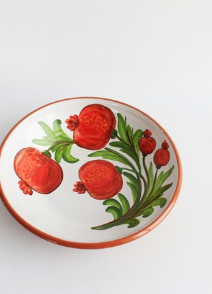 ceramic salad or fruit bowl handmade, Ukraine pottery