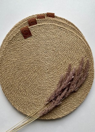 Placemat  jute4 photo