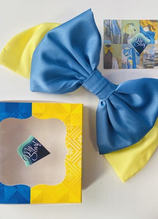 White bow  letters. Collection "With Ukraine in the heart"5 photo