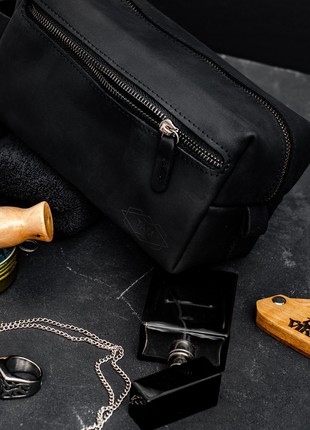 Leather Dopp Kit Engraved7 photo