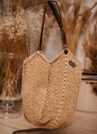 Knitted bag1 photo