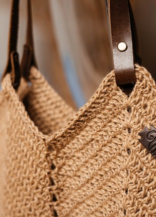 Knitted bag2 photo