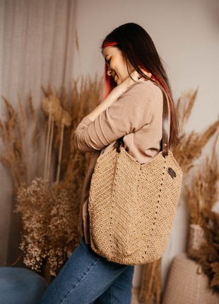 Knitted bag3 photo