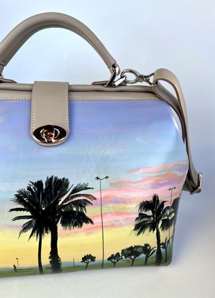 Beige bag in style Doctor bag3 photo