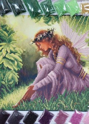 Forest Fairy Kit Bead Embroidery mmf-0022 photo